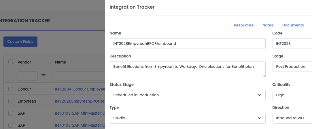 Track and Manage Integrations